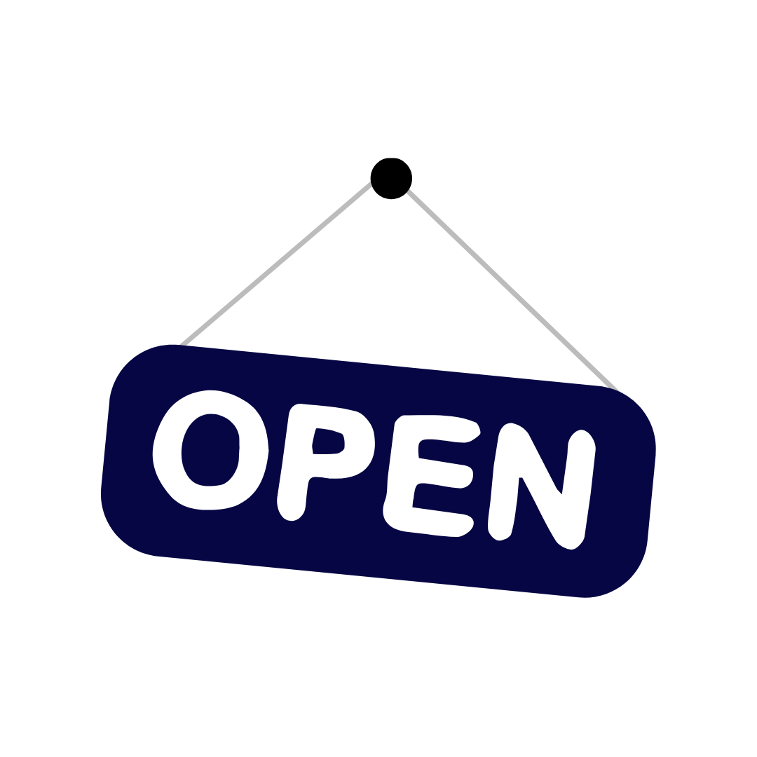 Open Sign Icon